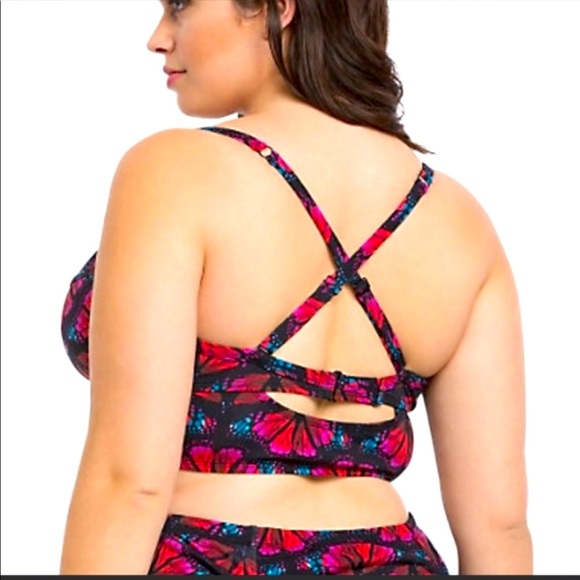 TORRID Bikini top / sports bra 3x $44 - Picture 2 of 9